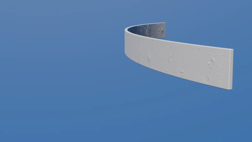 Flat bar rolled easy-way