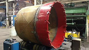 Large drill repair