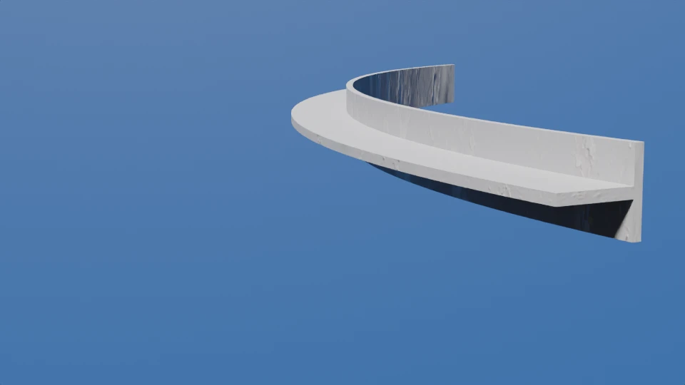 Tee rolled stem-out